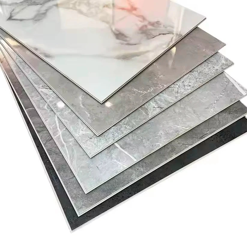 Marble-Effect Vinyl Tiles (2.7 m x 1 m)